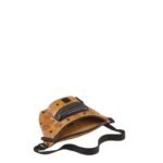 MCM MINI FURSTEN BELT BAG IN VISETOS COGNAC