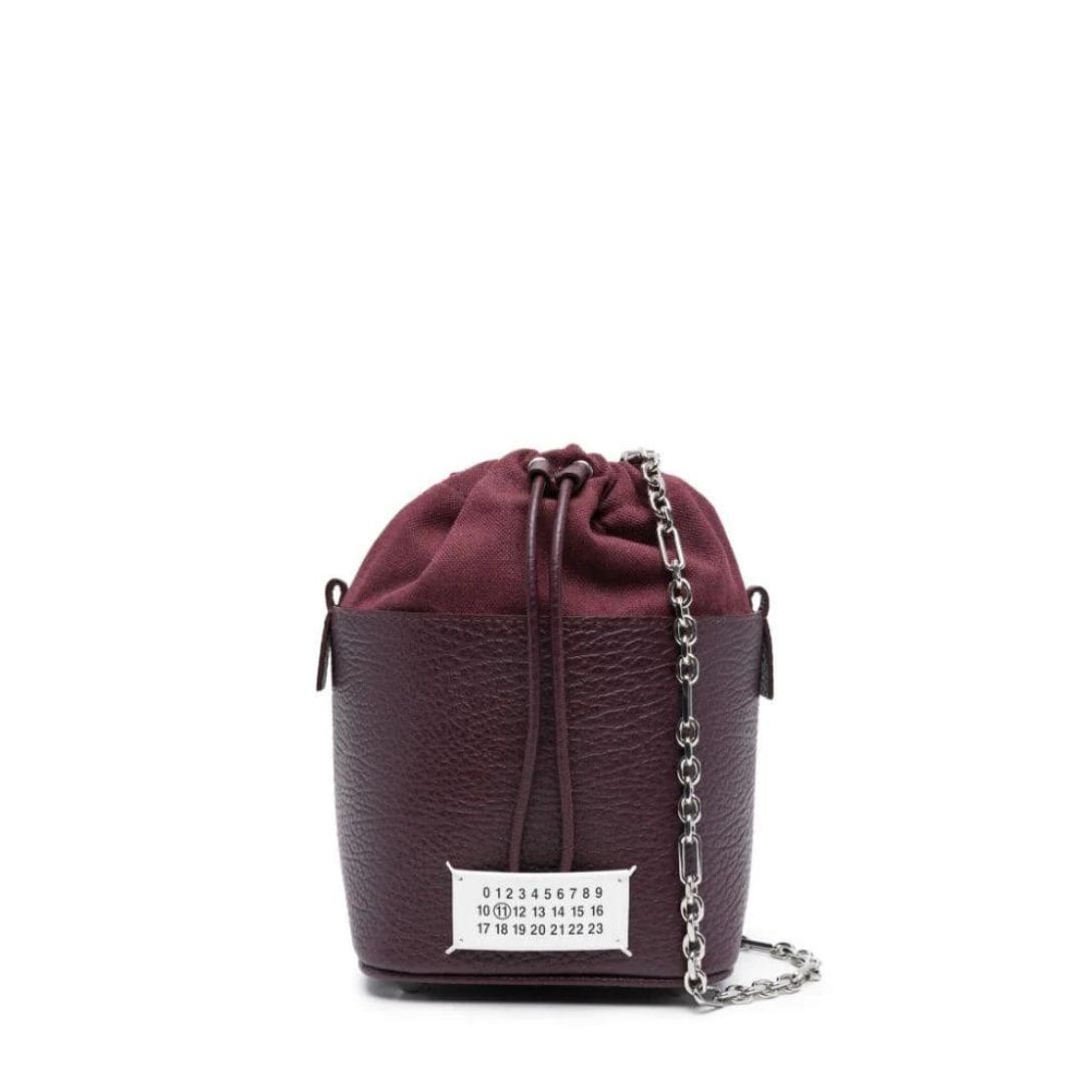 MAISON MARGIELA 5AC LEATHER BUCKET BAG