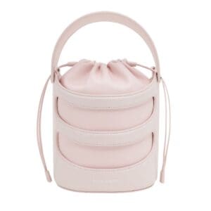 ALEXANDER MCQUEEN WOMEN’S THE RISE BUCKET IN VENUS PINK