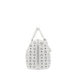 MCM OTTOMAR WEEKENDER BAG IN VISETOS WHITE
