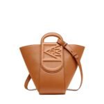 MCM LARGE MODE TRAVIA TOTE IN SPANISH NAPPA LEATHER COGNAC