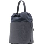 MAISON MARGIELA 5AC LOGO-PATCH BUCKET BAG