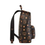 MCM MEDIUM STARK BACKPACK IN MAXI VISETOS BLACK