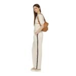 MCM MINI STARK SIDE STUDS BACKPACK IN VISETOS COGNAC