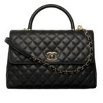 CHANEL MAXI FLAP BAG WITH TOP HANDLE