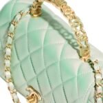 CHANELMINI FLAP BAG WITH TOP HANDLE