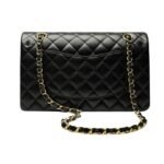 CHANEL CLASSIC 11.12 HANDBAG BLACK