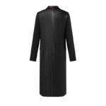 LOUIS VUITTON DOUBLE BREASTED LEATHER COAT