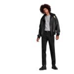 LOUIS VUITON LEATHER AVIATOR JACKET