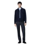 LOUIS VUITTON SUEDE DENIM JACKET