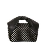 JWA MINI TWISTER - LEATHER MINI BAG WITH CRYSTAL