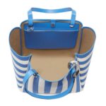 LARGE JWA CORNER TOTE - CANVAS TOTE BAG