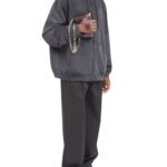 MAISON MARGIELA MINI SNATCHED LEATHER BAG