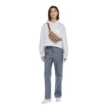 MCM HIMMEL BELT BAG IN LAURETOS JACQUARD BEIGE