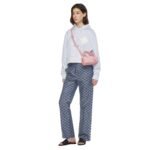 MCM MINI ELLA BOSTON BAG IN LAURETOS PINK