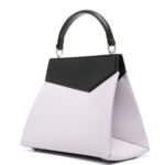 MAISON MARGIELA LOGO-PLAQUE LEATHER TOTE BAG