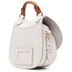 MAISON MARGIELA SMALL SLIDE LEATHER CROSSBODY BAG