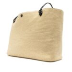 MAISON MARGIELA EMBOSSED LOGO-PATCH TOTE BAG