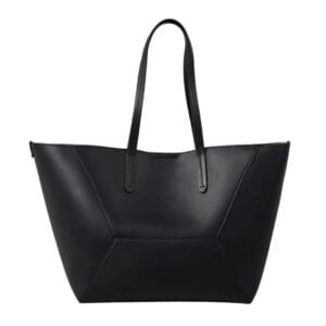 BRUNELLO CUCINELLI CALFSKIN SHOPPER BAG WITH MONILI