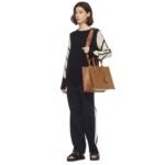 MCM MEDIUM HIMMEL TOTE IN LAURETOS COGNAC