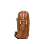 MCM SMALL HIMMEL CROSSBODY IN LAURETOS COGNAC