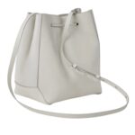BRUNELLO CUCINELLI CALFSKIN BUCKET BAG WITH MONILI