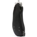 MAISON MARGIELA TABI LEATHER CROSSBODY BAG