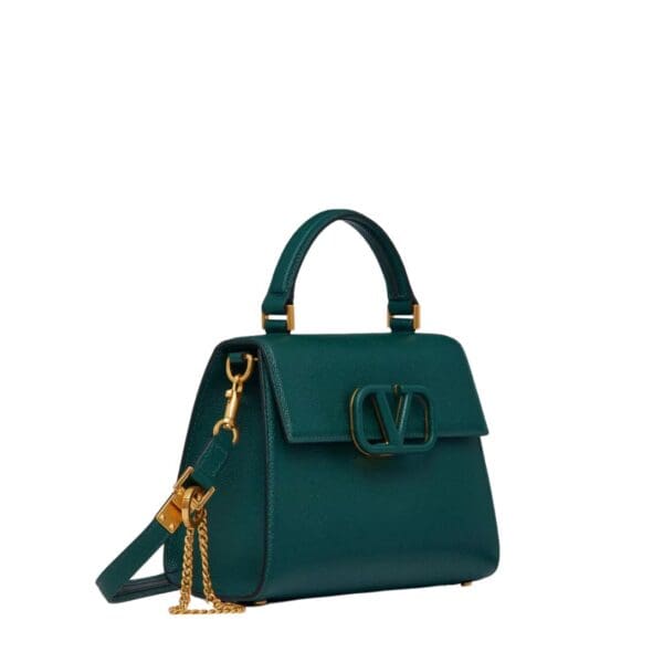 VALENTINO GARAVANI SMALL VSLING GRAINY CALFSKIN HANDBAG