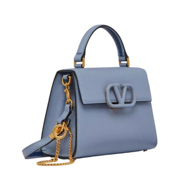 VALENTINO GARAVANI SMALL VSLING GRAINY CALFSKIN HANDBAG