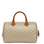 MCM MEDIUM ELLA BOSTON BAG IN LAURETOS BEIGE