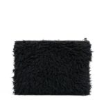 MAISON MARGIELA FAUX-FUR CLUTCH BAG