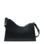 MAISON MARGIELA SMALL SNATCHED LEATHER SHOULDER BAG