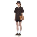 MCM MEDIUM AREN CROSSBODY POUCH IN MAXI VISETOS COGNAC