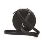 MAISON MARGIELA MICRO CIRCLE LEATHER SHOULDER BAG