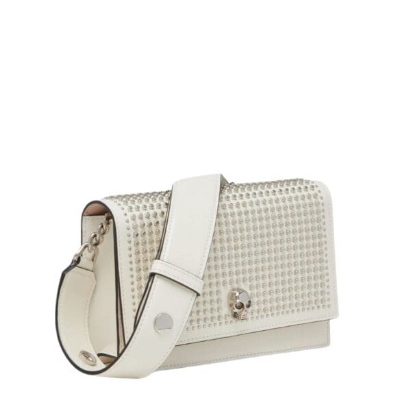 Alexander McQueen Women's the Biker small skull bag