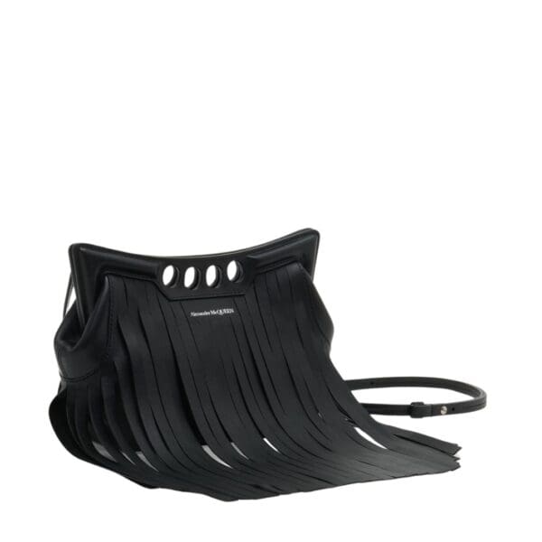 ALEXANDER MCQUEEN WOMEN'S THE PEAK BAG MINI IN BLACK - Image 2