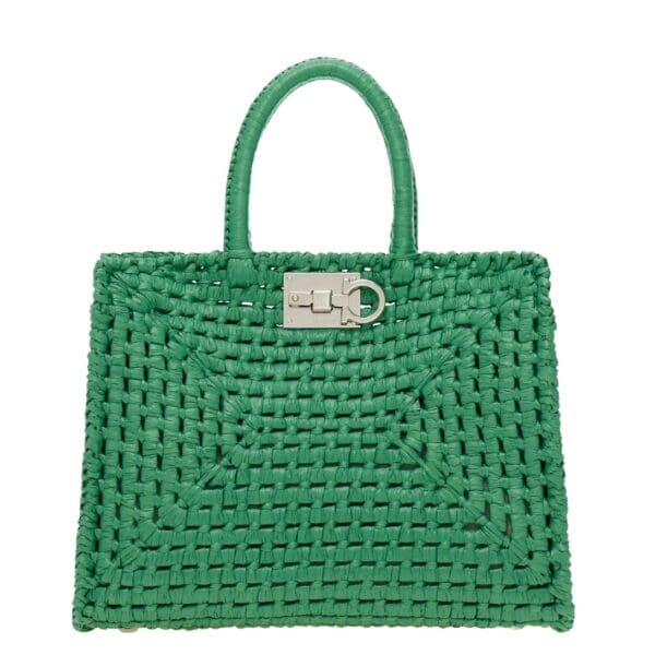 FERRAGAMO STUDIO BOX BAG (M)