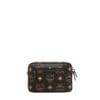 MCM SMALL AREN CROSSBODY IN MAXI VISETOS BLACK
