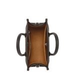 MCM MINI MÜNCHEN TOTE IN SPANISH CALF LEATHER BLACK