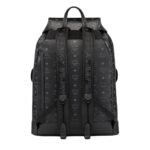 MCM LARGE BRANDENBURG BACKPACK IN VISETOS BLACK