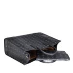 MCM X-LARGE MÜNCHEN TOTE IN VISETOS BLACK