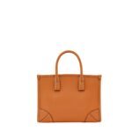 MCM MINI MUNCHEN TOTE IN SPANISH CALF LEATHER COGNAC