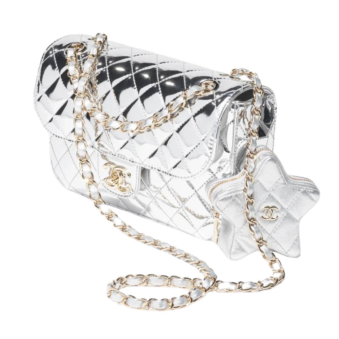 CHANEL FLAP BAG & STAR COIN PURSE