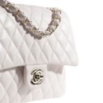 CHANEL CLASSIC 11.12 HANDBAG WHITE