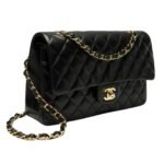 CHANEL CLASSIC 11.12 HANDBAG BLACK