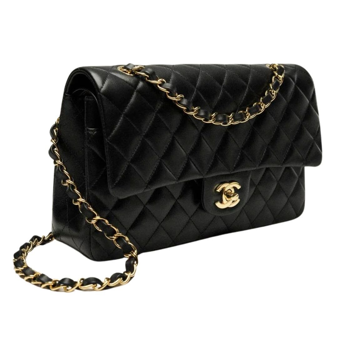 CHANEL CLASSIC 11.12 HANDBAG BLACK