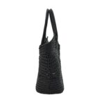 Tote bag with cut-out detailing (L)