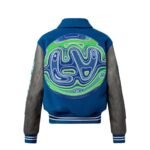 LOUIS VUITTON EMBROIDERED VARSITY BLOUSON