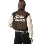 LOUIS VUITON EMBROIDERED VARSITY JACKET