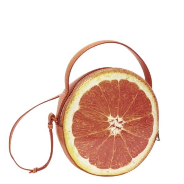 JWA ORANGE BAG - LEATHER TOP HANDLE BAG